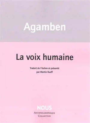 La voix humaine