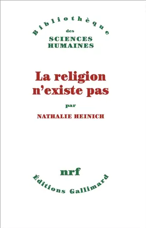 La religion n'existe pas