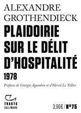 Plaidoirie sur le délit d'hospitalité : 1978