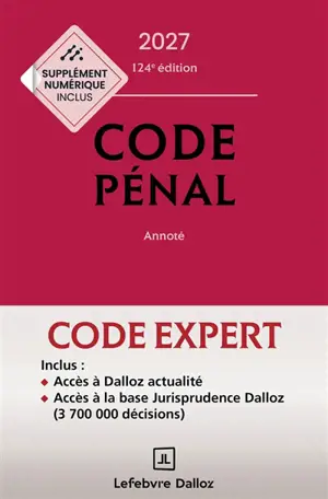 Code pénal annoté, Code de procédure pénale annoté, 2027