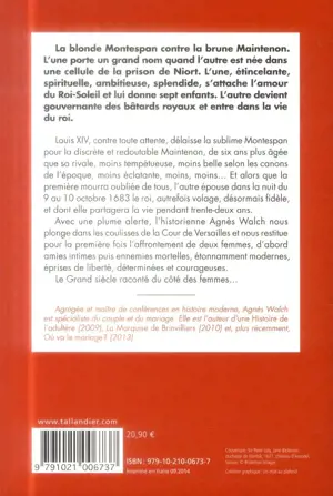 DUEL POUR UN ROI. MADAME DE MONTESPAN CONTR E MADAME DE MAINTENON