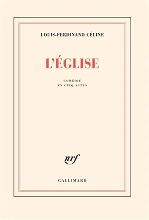 L'église : comédie en cinq actes