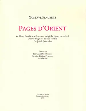 Pages d'Orient