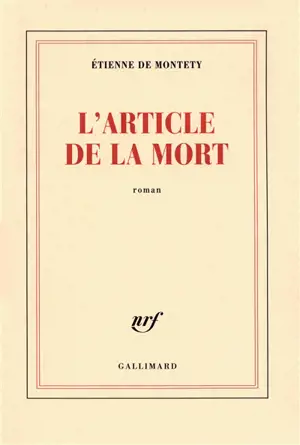 L'article de la mort