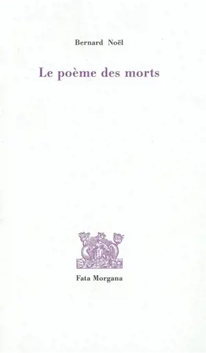 Le poème des morts