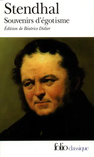 SOUVENIRS D EGOTISME  -FOLIO-
