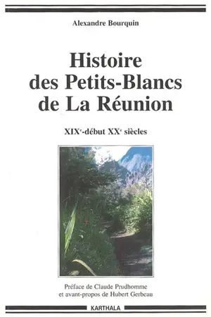 Histoire des petits Blancs de la Réunion, XIXe-début XXe siècle : aux confins de l'oubli