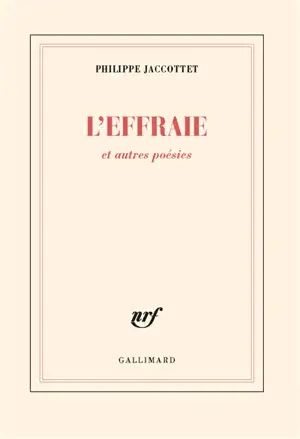 L'effraie : et autres poésies