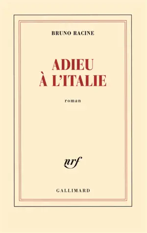 Adieu à l'Italie