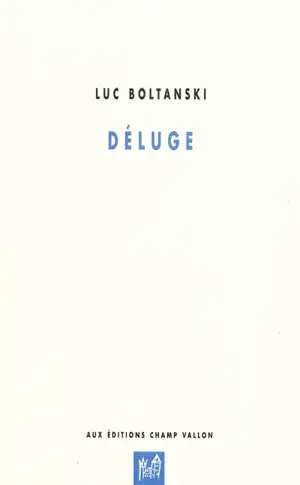 Déluge : opéra parlé