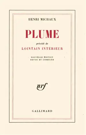 Plume. Lointain intérieur