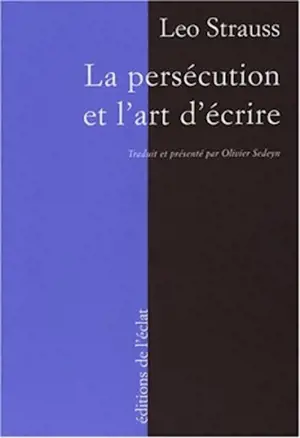 La persécution et l'art d'écrire