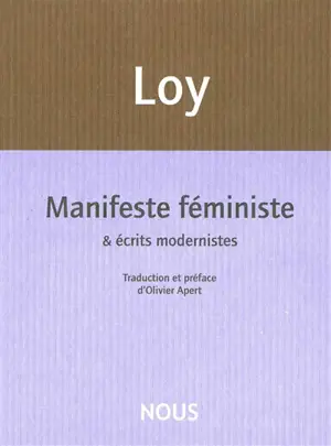 Manifeste féministe & écrits modernistes