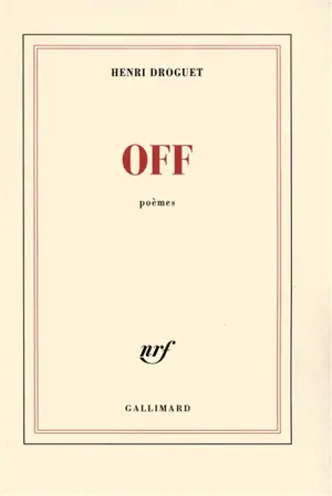 Off : poèmes
