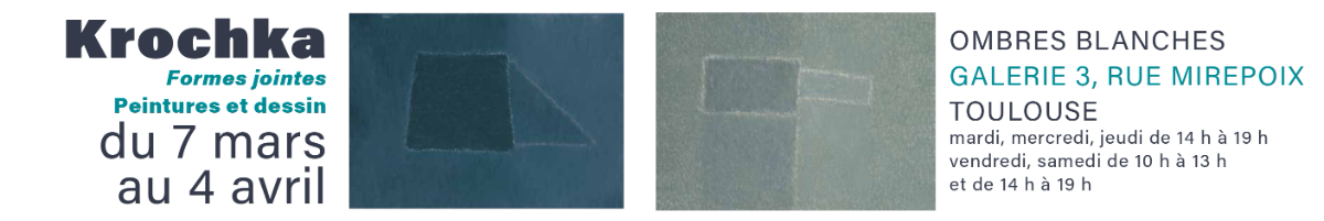 La nouvelle exposition Ombres blanches