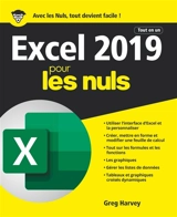 Excel 2019 pour les nuls : tout en un - Greg Harvey