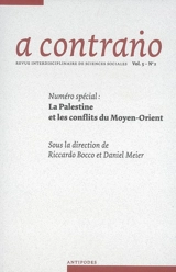 A contrario, n° 5-2. La Palestine et les conflits du Moyen-Orient