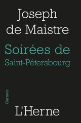 Les soirées de Saint-Pétersbourg ou Entretiens sur le gouvernement temporel de la providence : onzième entretien - Joseph de Maistre
