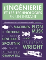 L'ingénierie et les technologies en un instant : théories, découvertes et inventions majeures expliquées visuellement - Joel Levy