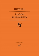 L'origine de la géométrie - Edmund Husserl