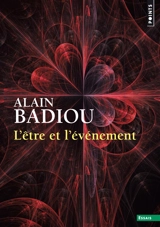 L'être et l'événement - Alain Badiou