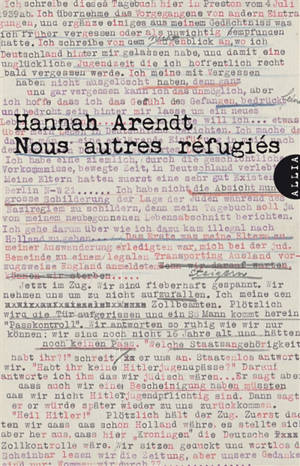 Nous autres réfugiés - Hannah Arendt