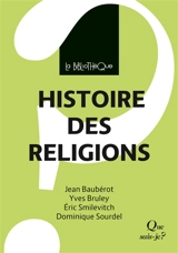 Histoire des religions