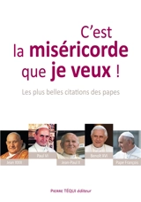 C'est la miséricorde que je veux !