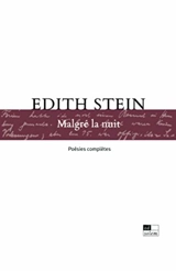 Malgré la nuit - Edith Stein