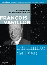 L'humilité de Dieu - François Varillon