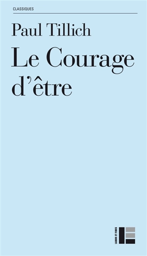 Le courage d'être - Paul Tillich