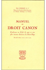 Manuel de droit canon - Emile Jombart