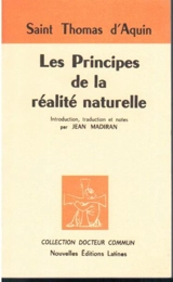 Les principes de la réalité naturelle - Thomas d'Aquin