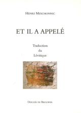 Et il a appelé : traduction du Lévitique