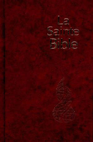 Bible Segond pt format relie grenat