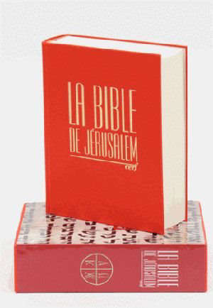 Bible de Jérusalem - Major - Toile rouge - Avec coffret