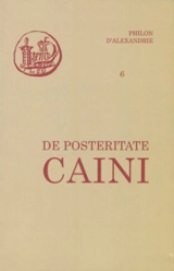 De posteritate Caini - Philon d'Alexandrie