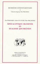 Apocalypse iranienne et dualisme qoumrânien - Géo Widengren