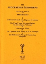 Les apocryphes éthiopiens. Vol. 1 à 5