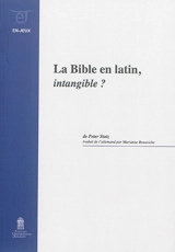 La Bible en latin, intangible ? - Peter Stotz