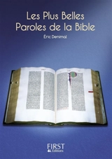 Les plus belles paroles de la Bible - Eric Denimal