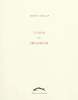 Le jour du Seigneur - Ernest Hello