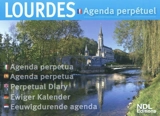 Lourdes : agenda perpétuel. Lourdes : agenda perpetua. Lourdes : perpetual diary. Lourdes : ewiger Kalender. Lourdes : eeuwigdurende agenda