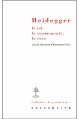 Heidegger : le sol, la communauté, la race
