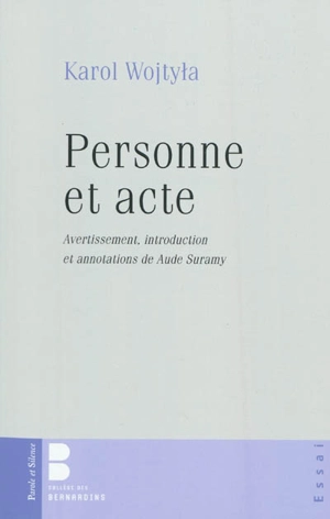 Personne et acte - Jean-Paul 2