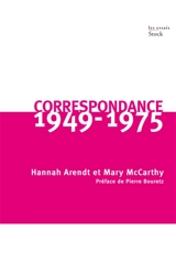 Correspondance : 1949-1975 - Hannah Arendt