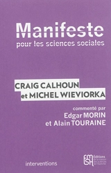Manifeste pour les sciences sociales - Craig Calhoun