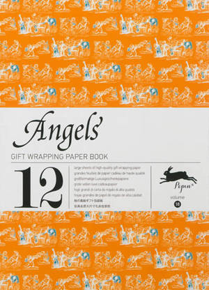 Gift wrapping paper book. Vol. 18. Angels