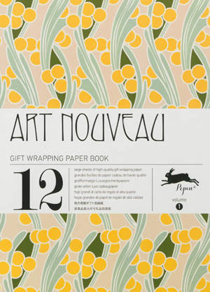 Gift wrapping paper book. Vol. 1. Art nouveau