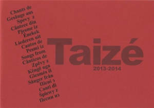 Chants de Taizé : 2013-2014